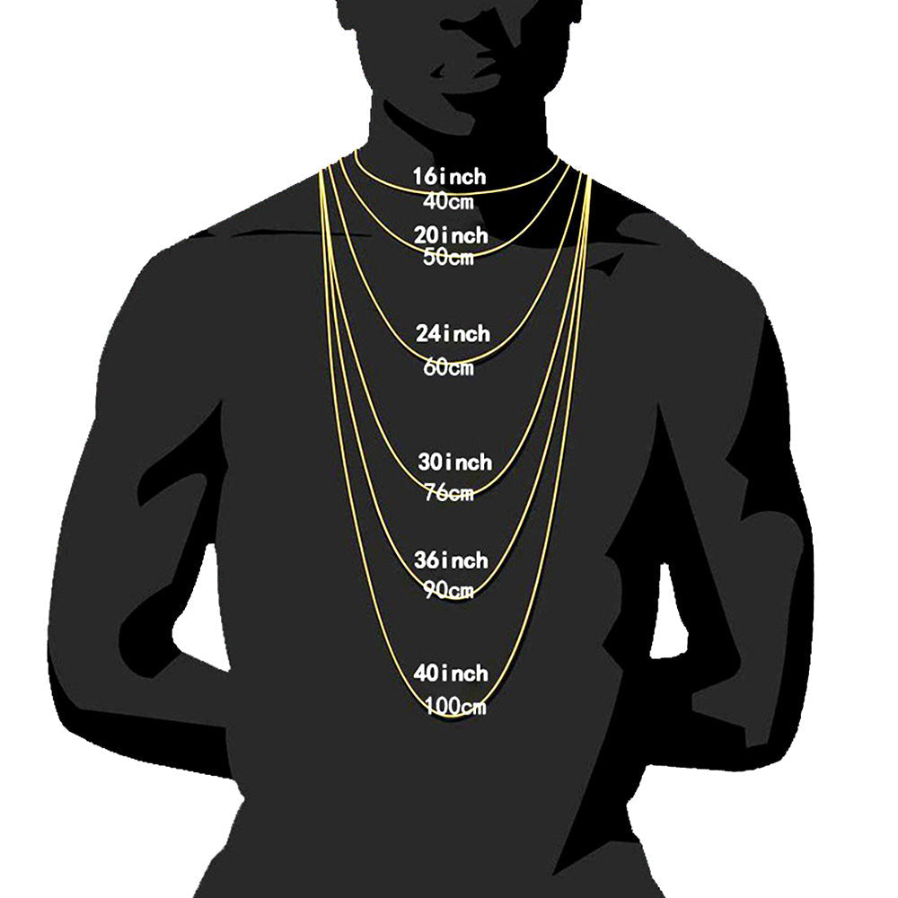 Diamond-Cut Cuban Chain Necklace in Gold or White Gold - PVD finish – Bold Hip Hop Jewelry